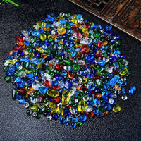 Colorful Glazed Crystal Crushed Stones for Fish Tanks, Planters, and Decor