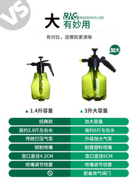 Pressure Sprayer Watering Can for Indoor/Outdoor Plants, Adjustable Nozzle, Large Capacity
