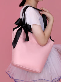 Kids Dance Bag Ballet Latin Shoulder Handbag with Logo