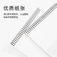 Kokuyo Watanabe Sketchbook A3/A4, 50 Pages, for Drawing, Sketching, and Art