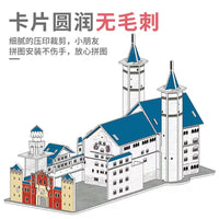 Large 3D Jigsaw Puzzle for Kids, Educational DIY Model Building Toy