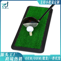 Indoor Golf Hitting Mat Portable Rubber Non-Slip Base Golf Practice Mat for Home Use