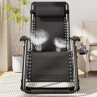 Folding Recliner Lounge Chair for Office, Home, Beach, and Nap Breaks