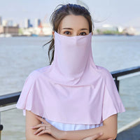 Women's Summer Neck Gaiter Face Mask for Sun Protection while Cycling