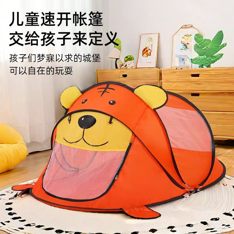 Kids Play Tent with Mosquito Net for Indoor Outdoor Use - Boys & Girls Playhouse