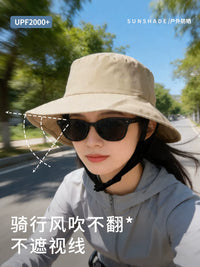 Women's Windproof UV Protection Sun Hat for Cycling and Outdoor Activities