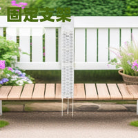 2-Pack D-Shaped Self-Watering Moss Poles for Indoor Climbing Plants