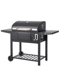 Outdoor Patio BBQ Grill American Smoker Oven Household Garden Charcoal Grill for Villas and Guesthouses