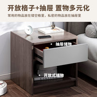 Nightstand for Bedroom, Modern Simple Bedside Table with Storage, Hotel & Home Use