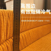 Large Dog Bed Sofa with Removable Cushion for All Seasons