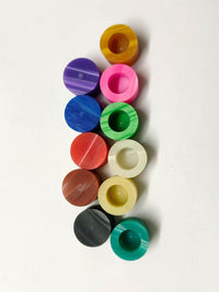12mm Dragon Scale Billiard Cue Ferrule Multi-Color Options Pool Cue Accessories