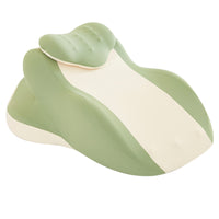 Memory Foam Face Down Pillow for Bed Reading and Phone Use, Neck Support Prone Pillow