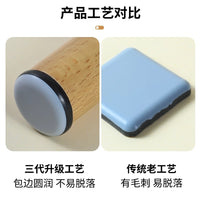 Self-Adhesive PTFE Furniture Glides for Tables and Chairs, Floor Protection Pads