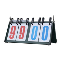 Multi-Sport Flip Scoreboard for Basketball, Soccer, Table Tennis, and Billiards
