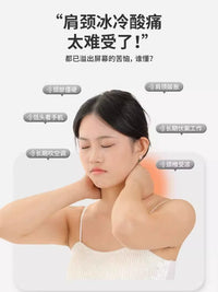 Neck Warmer Shawl for Cervical Spine Protection, Postpartum Cold Prevention, and Neck Comfort