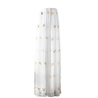 Deer Head Embroidered Lace Air Conditioner Dust Cover for Round Vertical Units