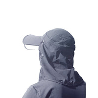 Men's Fishing Sun Hat with UV Protection and Retractable Face Mask