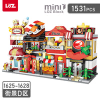 LOZ Mini Building Blocks Food Shop Series Collectible Model