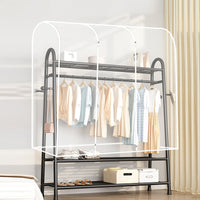 Garment Rack Dust Cover Clear Full Enclosure for Clothes Storage