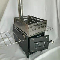 Portable Outdoor Camping Wood Stove with Sauna Tent Heater and Humidifier for Picnic