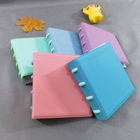 Mini 3-Inch Photo Card Holder Album with Mushroom Buckle, 40 Pockets