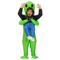 Inflatable Alien Costume for Halloween & Easter, Funny Cosplay Outfit for Adults & Kids