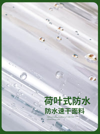 Clear Waterproof Tarp for Outdoor Camping, BBQ, and Wind Protection