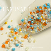 Candy Series Mixed Color Glass Seed Beads for DIY Jewelry Making