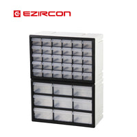 Multi-Drawer Storage Cabinet for Small Parts, Hardware, and Electronic Components