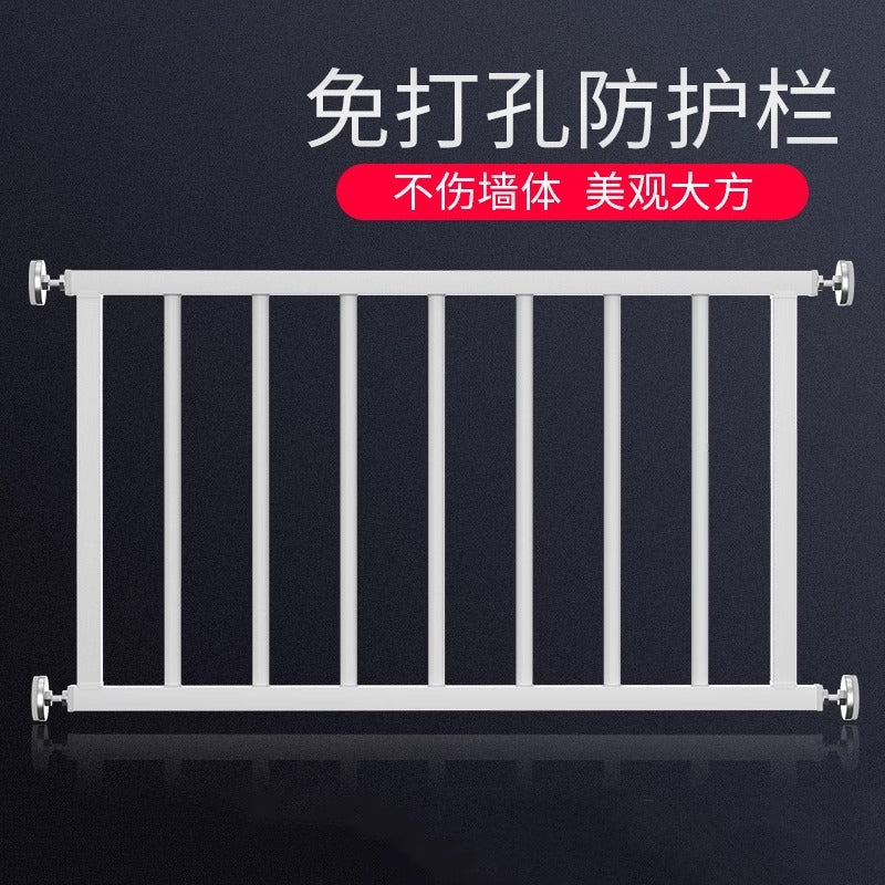 No-Drill Balcony Railing Indoor Child Safety Net Window Invisible Anti-Fall Zinc Steel Guardrail