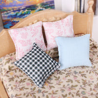 1/12 Scale Dollhouse Miniature Pillow Cushion Model for OB11 Doll House Decor