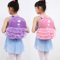 Children's Ballet Dance Bag Large Capacity Backpack for Practice and Performance