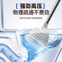 Toilet Plunger and Drain Clog Remover for Bathroom and Kitchen Sinks