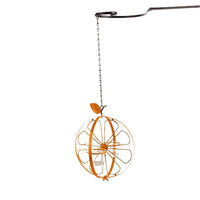 Outdoor Metal Hanging Hummingbird Feeder with Water Dispenser for Garden Patio