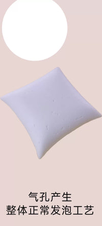 Memory Foam Lumbar Support Pillow Core for Office Chair, Neck and Waist Protection, Zero Pressure, Eco-Friendly, Durable