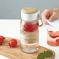 Portable Space Cup for Students and Outdoor Activities, Drop-proof Plastic Water Bottle