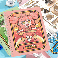 Huahuajiang Magic Series A4 Release Paper Notebook for Stickers and Scrapbooking