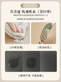 Absorbent Quick-Dry Diatomaceous Earth Kitchen Countertop Drain Mat, Simple No-Wash Anti-Scratch Wear-Resistant Coffee Bar Mat