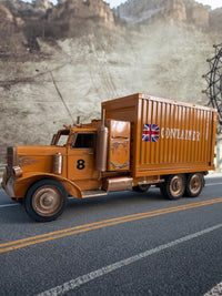 Vintage American Industrial Style Truck Container Tissue Box Holder