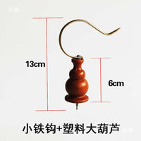 Bird Cage Hooks and Accessories Set for Thrush and Other Birds - Bamboo and Iron Options