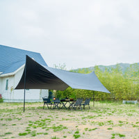 Outdoor Camping Sunshade Tarp - Waterproof, Windproof, UV Protection Hexagonal Oxford Cloth Shelter