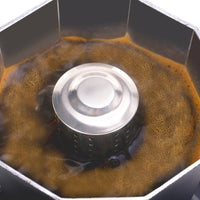 304 Stainless Steel Anti-Splash Lid for Moka Pots and Coffee Makers