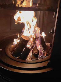 Applewood and Pearwood Logs for Fire Pits, Stoves, and Outdoor Cooking