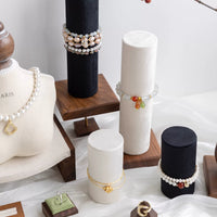 Velvet Bracelet & Watch Display Pillow Stand for Jewelry Store Counter