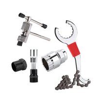 Bicycle Repair Tool Kit for Mountain Bikes, Chain Breaker, Flywheel and Bottom Bracket Removal Tool