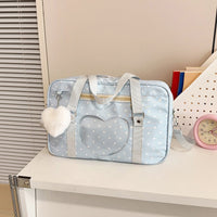 Anime Ita Bag Shoulder Crossbody Handbag for Students, Large Capacity Casual Tote