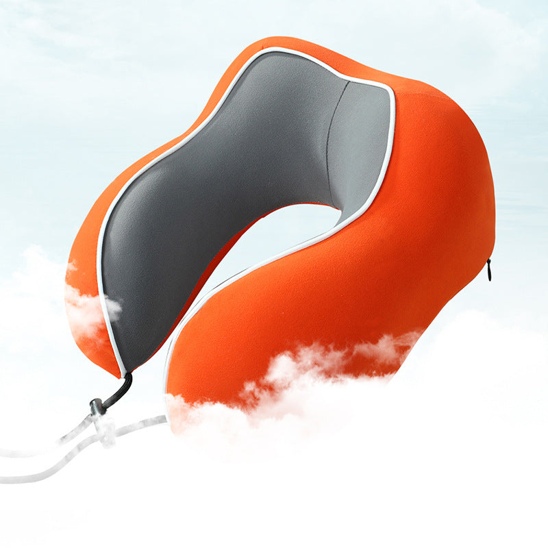 Memory Foam U-Shaped Neck Pillow for Car and Travel