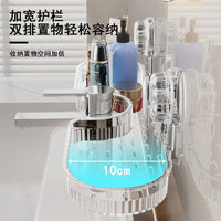 Suction Cup Bathroom Organizer for Faucet, Wall-Mounted No-Drill Storage Shelf for Vanity, Sink, Mirror