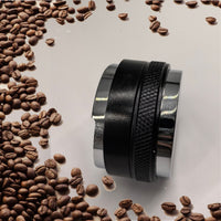 Aluminum Alloy Coffee Distributor and Tamper 2-in-1 for Espresso