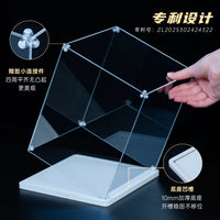 Acrylic Display Case for Collectibles, Building Blocks, and Action Figures - Dustproof Clear Organizer Box